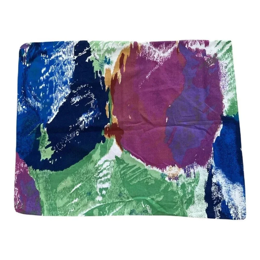 IKEA Twin ? Duvet Cover + Pillow Case Multicolored Tie Dyed Measures -56